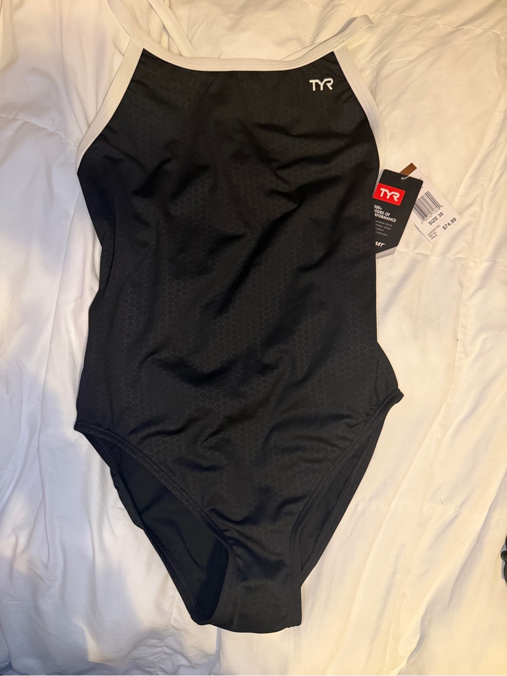 TYR Women's Black One-Piece Swim Suit